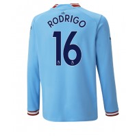 Manchester City Rodri Hernandez #16 Hjemmebanetrøje 2022-23 Langærmet
